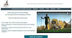 Desktop Screenshot of nordwalk.pl