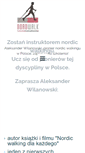 Mobile Screenshot of nordwalk.pl